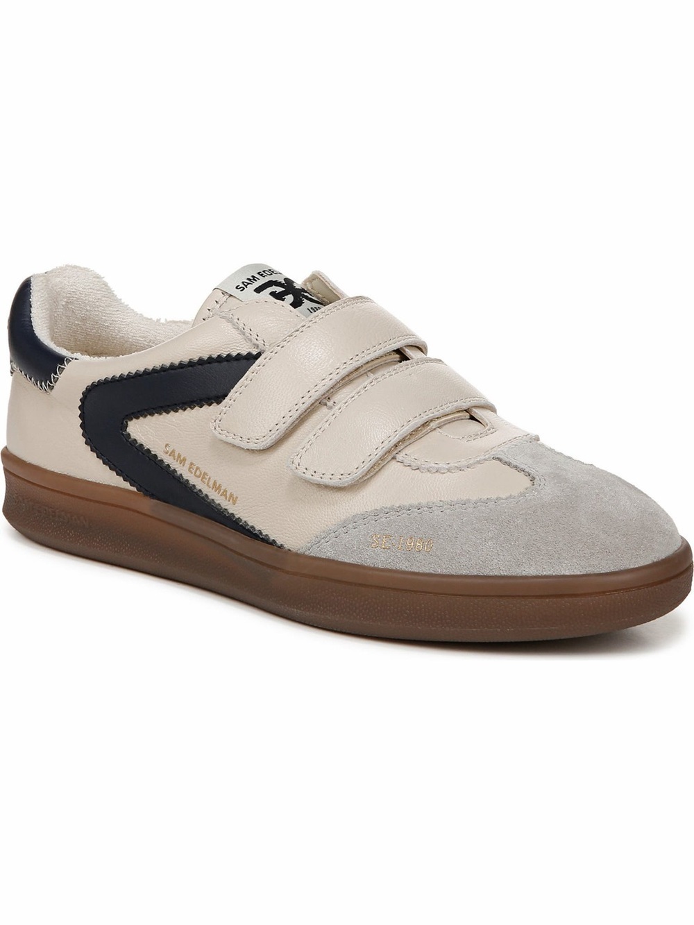 Sam Edelman Ivory and Grey Talia Sneakers NWT